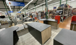 Création de meuble de caisse magasin Agencement magasin