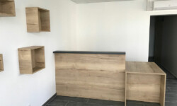 Meuble d'accueil Agencement accueil bureau