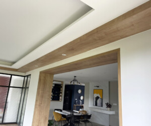 Éclairage Led incorporé encadrement porte